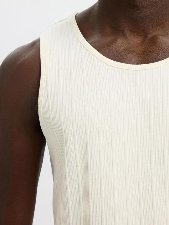 Immagine prodotto Selected Homme Geripptes Baumwoll Tanktop (S)