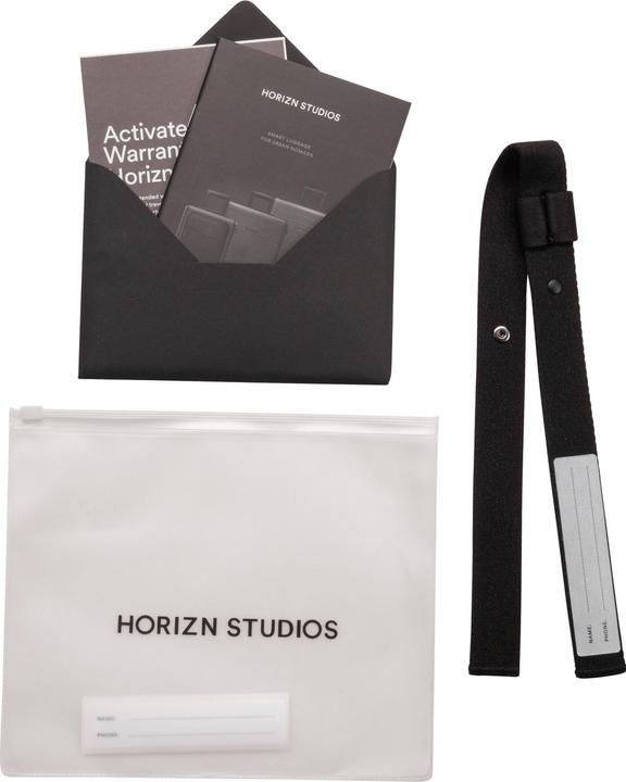 Actual product image Horizn Hand Luggage Suitcase ESSENTIAL H5 light grey (37 l, Hand luggage (up to 50 litres))