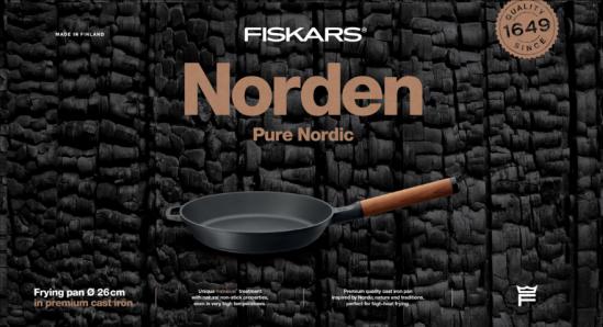 Image du produit Fiskars Norden poêle à frire, 26cm (26 cm, Poêle à frire, Fonte)