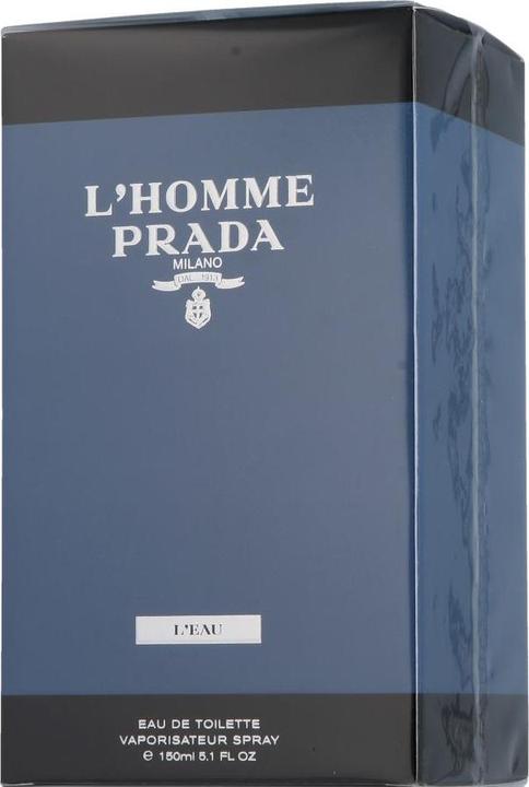 Actual product image Prada L?Homme L?eau by Eau de Toilette Spray 151 ml (Eau de toilette, 150 ml)