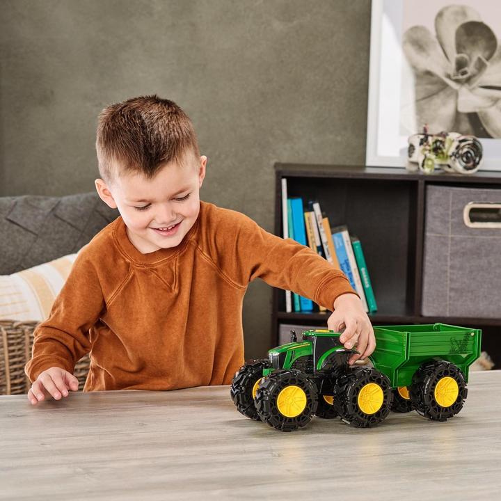 Image du produit John Deere Tracteur avec remorque