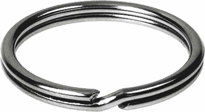 Produktbild HSI SB Schlüsselringe 30mm Stahl vernickelt, Inhalt: 3 Stück