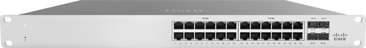 Cisco Meraki MS120-24P: 24 Port Cloud Managed SW (24 Ports)