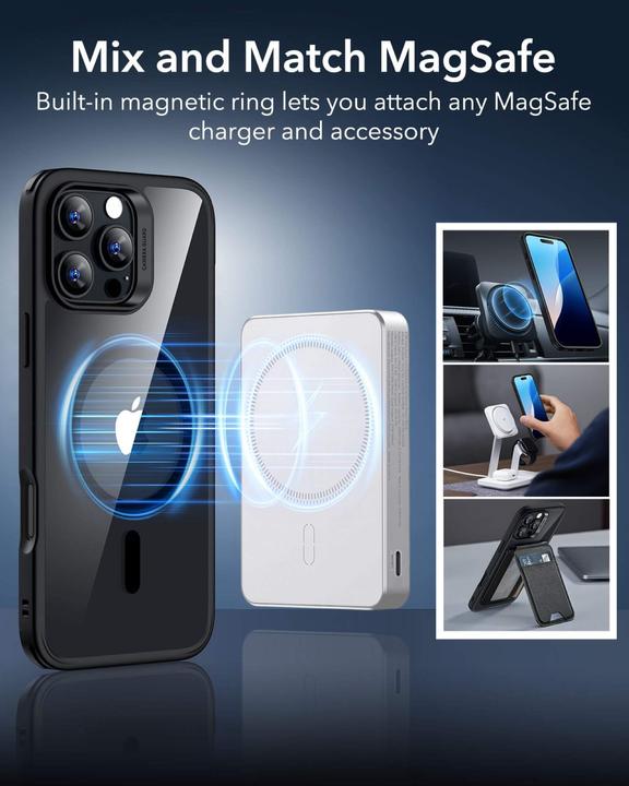 Actual product image ESR Classic Hybrid HaloLock Case (Apple iPhone 16 Pro)