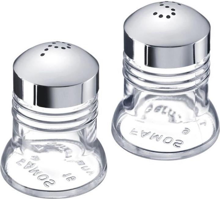 Produktbild Westmark 2-tlg. Set Salz- und Pfefferstreuer »Paris-Chrome« (Salz, Pfeffer)