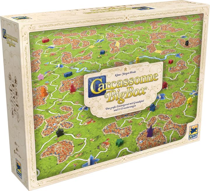 Actual product image Hans im Glück Carcassonne Big Box (German)
