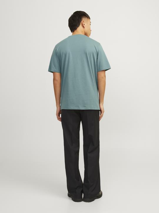 Actual product image Jack & Jones Single-coloured round neck T-shirt T-shirt (M)