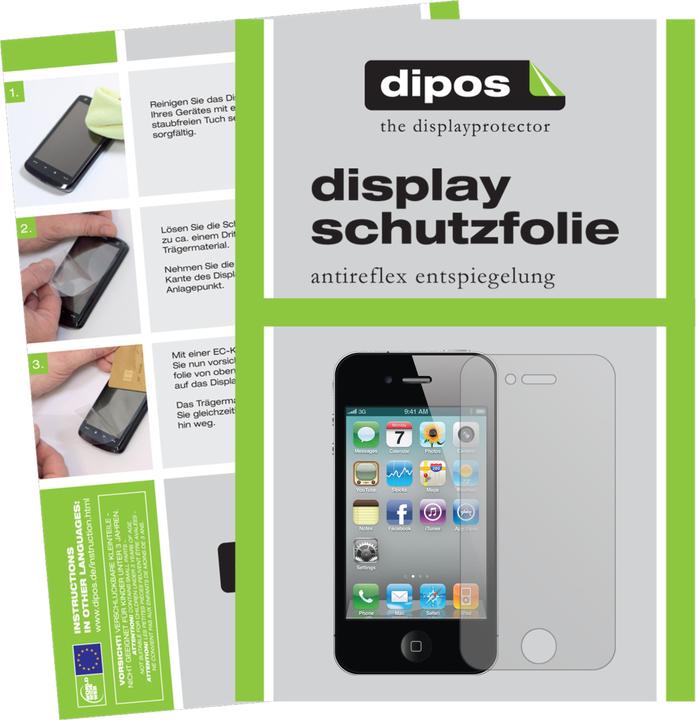 Produktbild Dipos Displayschutzfolie Antireflex (5 Stück, Apple iPhone 4, Apple iPhone 4s)