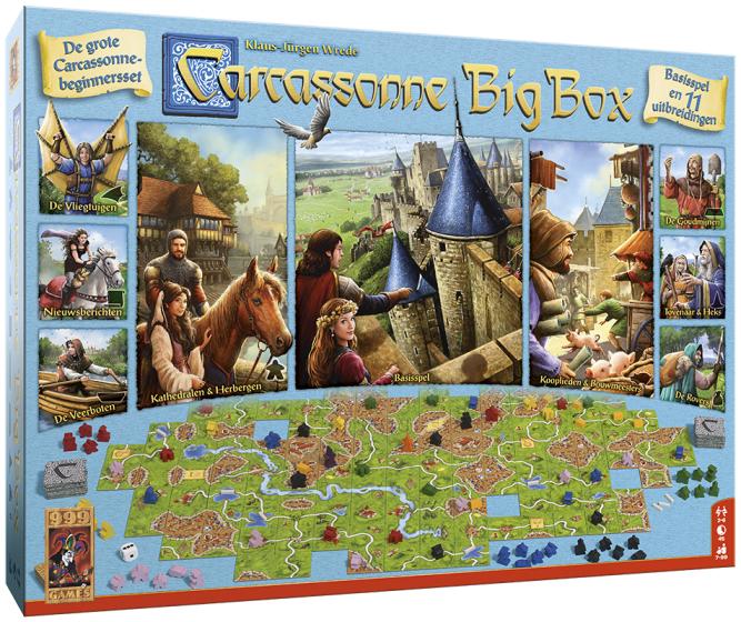 Produktbild 999Games Carcassonne Big Box 3 (Niederländisch)