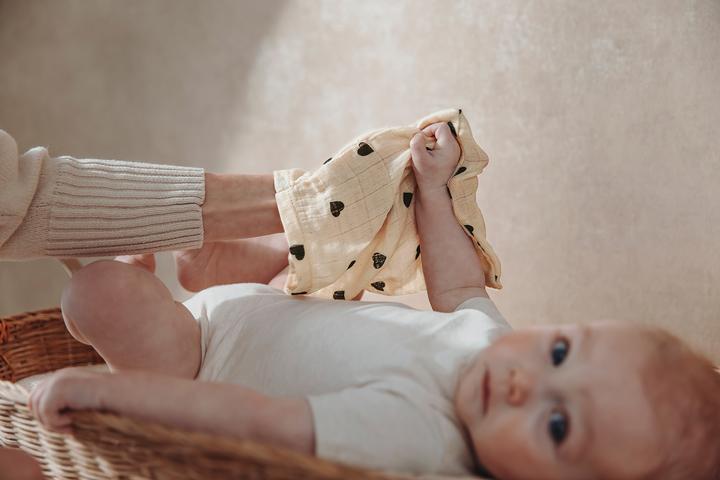 Actual product image Meyco Pre-Washed Musselin Waschhandschuhe