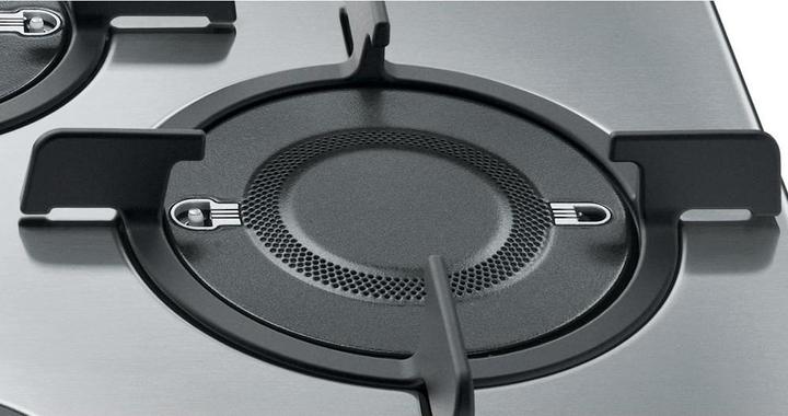 Actual product image Hotpoint FTGHL 641 D/IX/HA Stainless steel Built-in hob 60 cm Gas 4 burner(s)