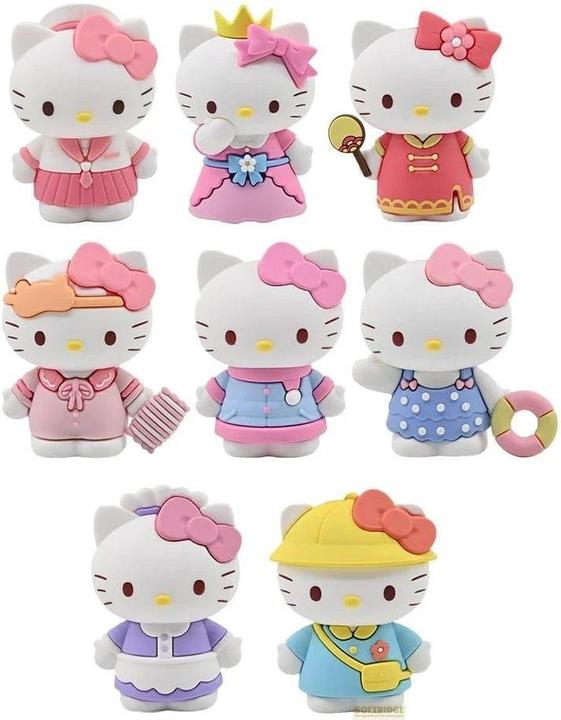 Produktbild Magni Hello Kitty Dress Up Diary Figuren 7cm