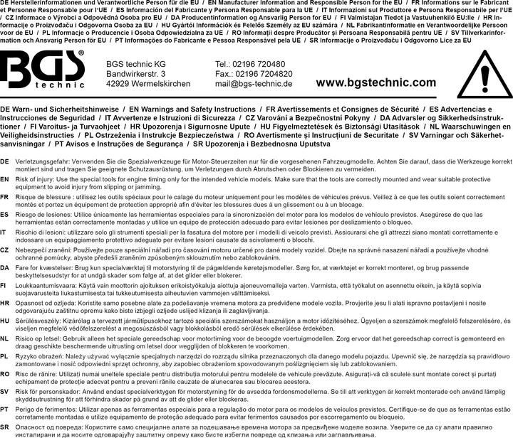 Immagine prodotto BGS Modulo per carrelli portautensili 1/3: Set di manutenzione motore per Alfa Romeo e Fiat 1.4 MultiAir