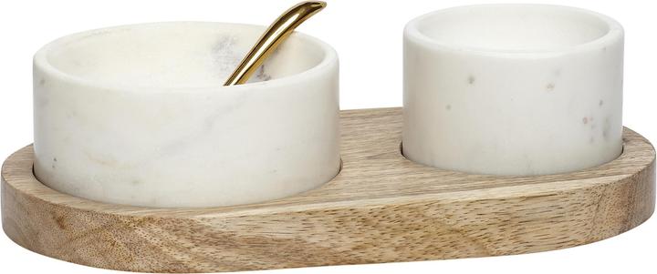 Image du produit Hübsch Support avec 2 bols & cuillère
