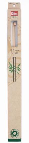 Actual product image Prym Knitting needles BAMBOO 3.00 mm, 33 cm