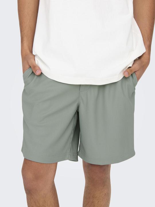 Produktbild Only & Sons Onstel Life Plizze Shorts Noos (S)