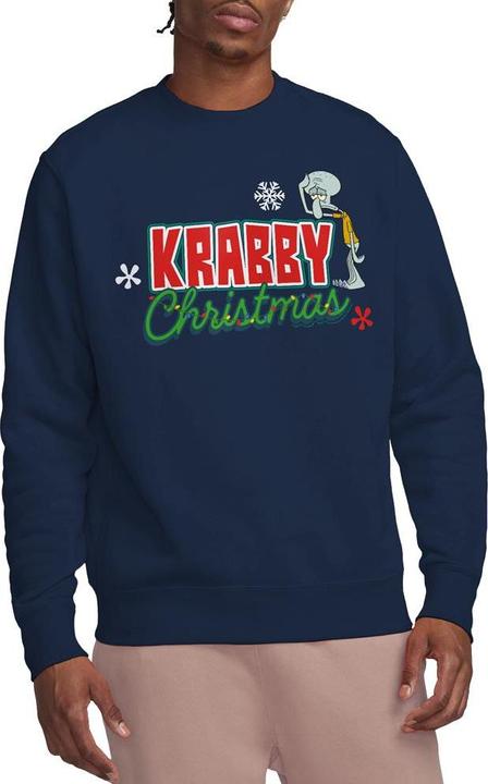 Produktbild Spongebob Squarepants Krabby Christmas Sweatshirt (L)