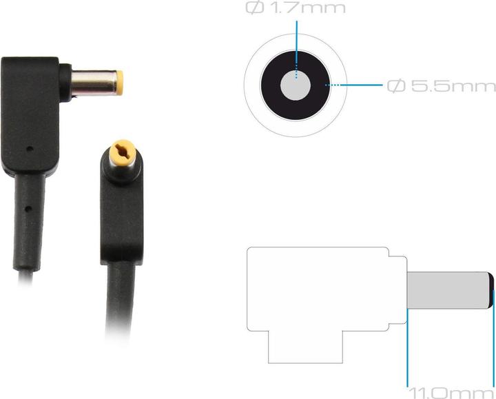 Actual product image Delta ADP-65VH D (65 W)