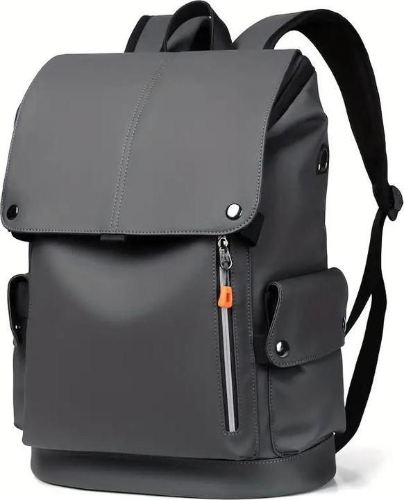Only-Bags.Store PU-Leder Herren Tasche, Trendy grosse Kapazität Reise-Rucksack, Cargo Casual Backpack