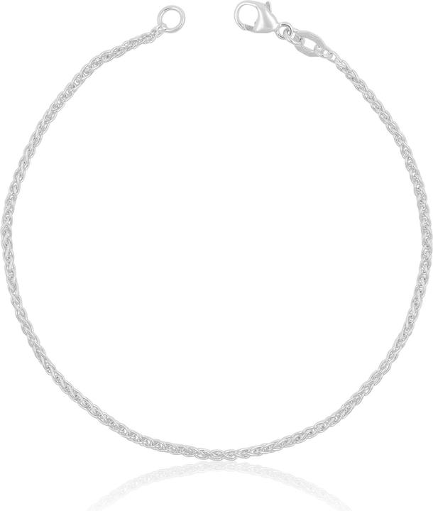 Muau Zopf (19 cm, Weissgold)