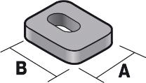 Immagine prodotto Simpson Strong-Tie US40/50/10G Rondella 40x50x10.0 (1 pz.)