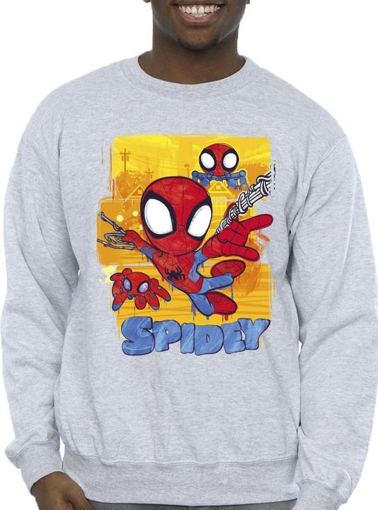Produktbild Spidey And His Amazing Friends Flying Sweatshirt (4XL)