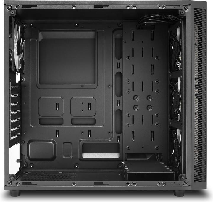 Actual product image Sharkoon TG4 Red (ATX)