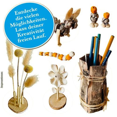 Activity Board Bastelset für Kinder - 100% natürliche Materialien, ohne Plastik, für viele kreative Möglichkeiten
