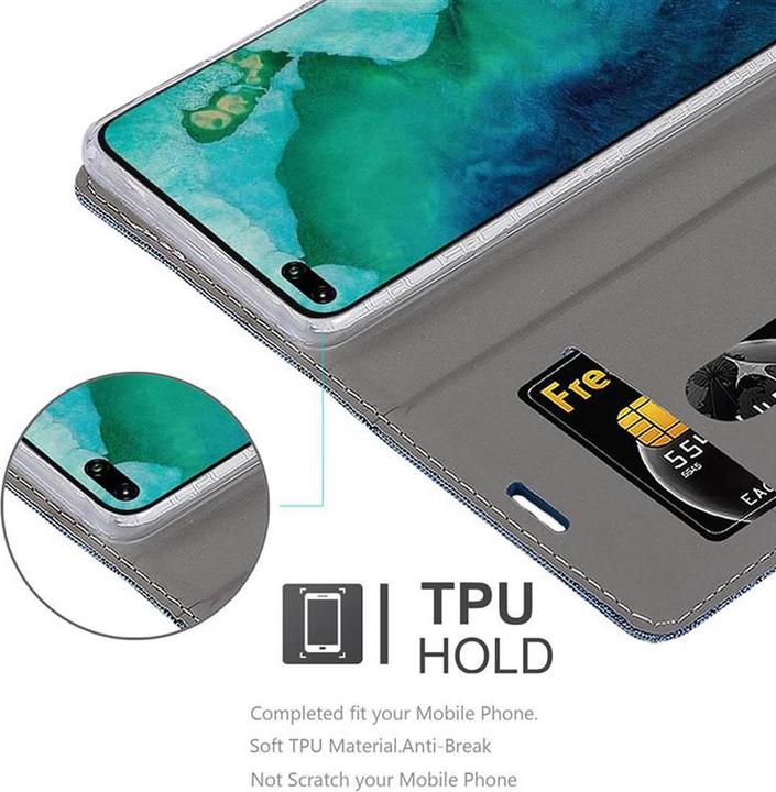 Actual product image Cadorabo Book Jeans Optics Cover (Honor View 30 Pro)