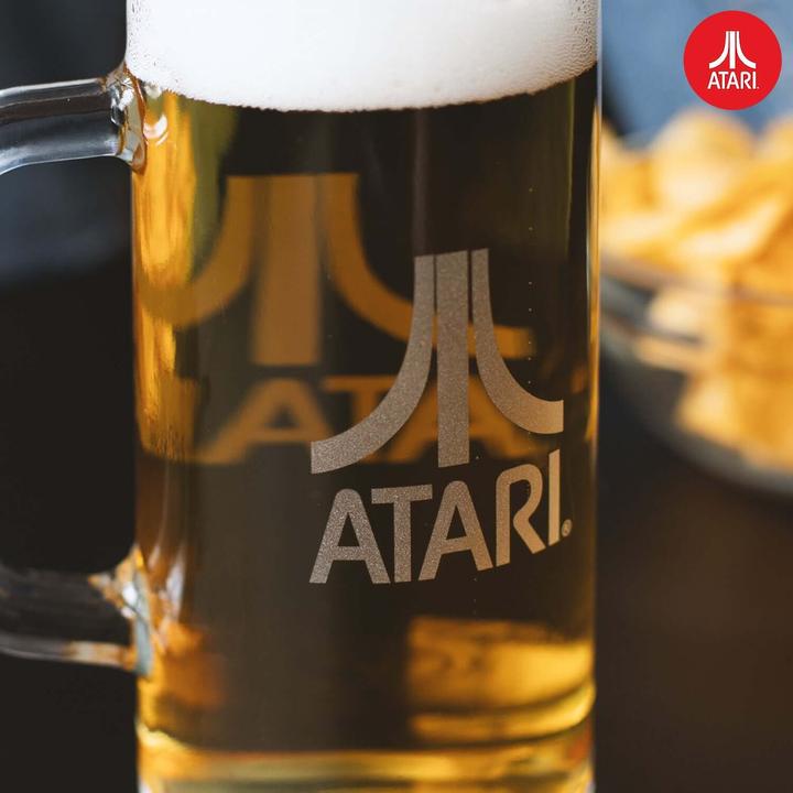 Produktbild Thumbs Up Official Atari Beer Glass - 1 Pint / 600ml (0.60 l, 1 x)