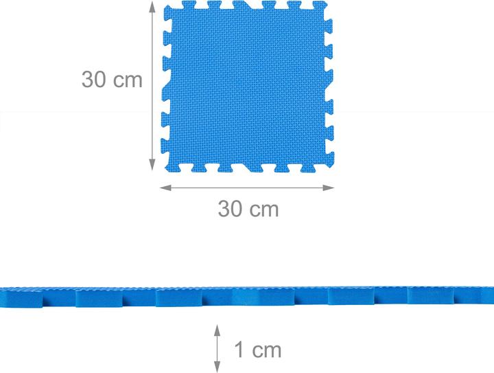 Image du produit Relaxdays 24tlg. Bodenmatte (1 cm)