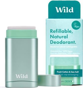 Wild Nachfüllbares Deodorant Fresh Cotton & Sea Salt (Stick)