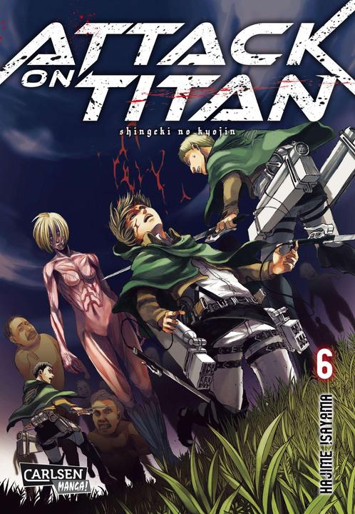 Productafbeelding Attack on Titan, Band 6 (Duits, Hajime Isayama, 2015)