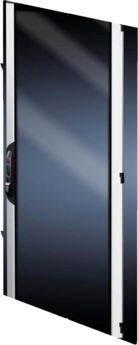 Actual product image Rittal Aluminium viewing door for VX IT, 800x2000 mm, RAL 9005