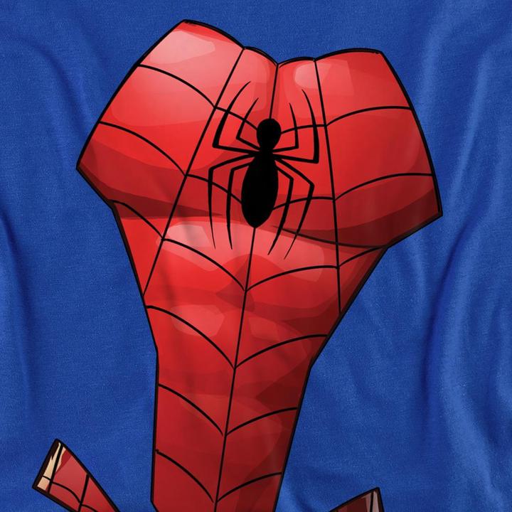 Actual product image Spiderman Unisex Adult Costume T-Shirt (S)