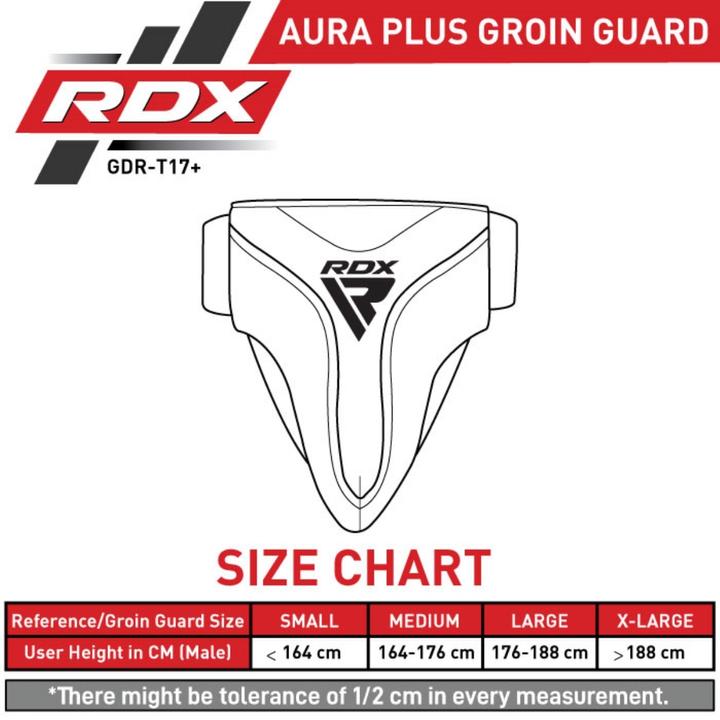Immagine prodotto Rdx Tiefschutz Aura Plus T-17 Black/Golden-M+ (M)