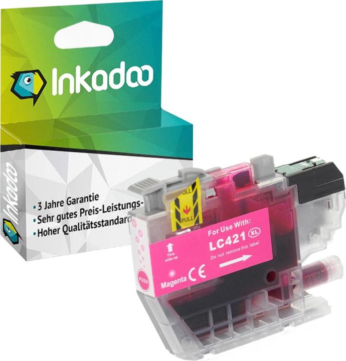 Produktbild Inkadoo Kompatibel zu Brother LC-421 XL (M)