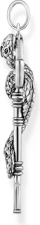 Produktbild Thomas Sabo Anhänger Schlange schwarze Steine Silber (Silber 925)