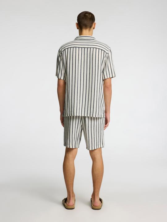 Produktbild Selected Homme Gestreifte Kurzarmhemd (XL)