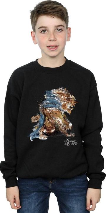 Image du produit Disney - Sweat BEAUTY AND THE BEAST BEAST SKETCH - Garçon (140, 146)