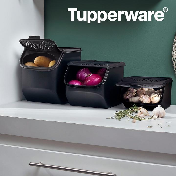 Produktbild MediaShop Tupperware PotatoSmart, OnionSmart & GarlicSmart