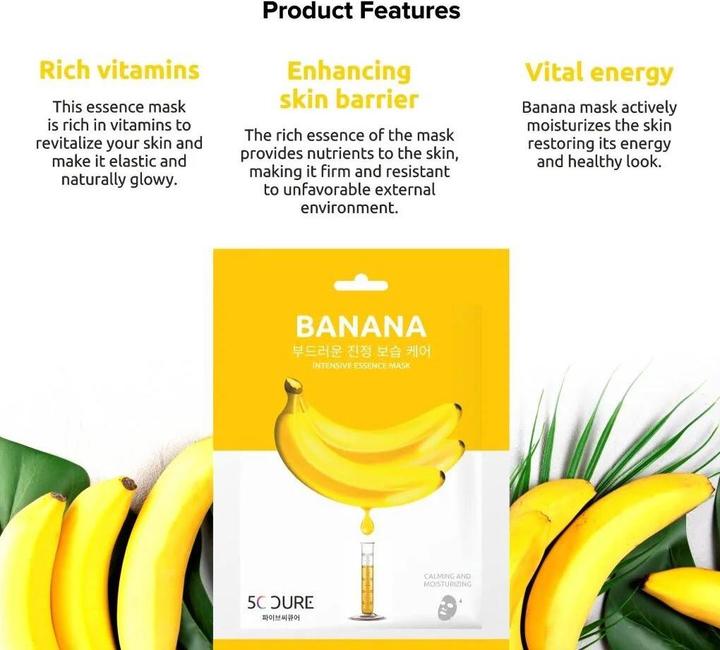 Produktbild 5C Cure Banana Intensive Essence Mask