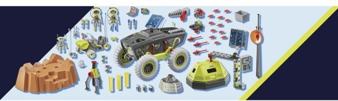 Immagine prodotto Playmobil Spedizione su Marte con veicoli (70888, Spazio Playmobil)