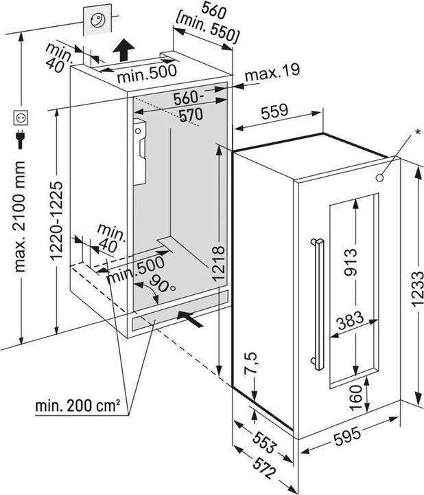 Actual product image Liebherr EWTdf 2353-26