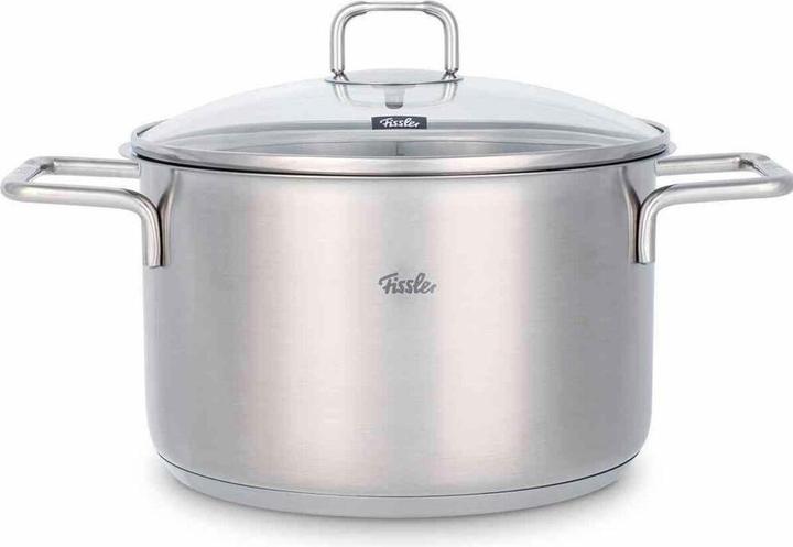Produktbild Fissler Hamburg Kochtopf 24cmmit Glasdeckel (24 cm, Kochtopf, Edelstahl)