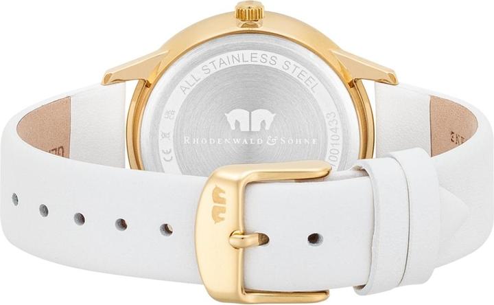 Actual product image Multifunctions Amidala Genuine Leather Yellow Gold - 34116 (Analogue wristwatch, 38 mm)