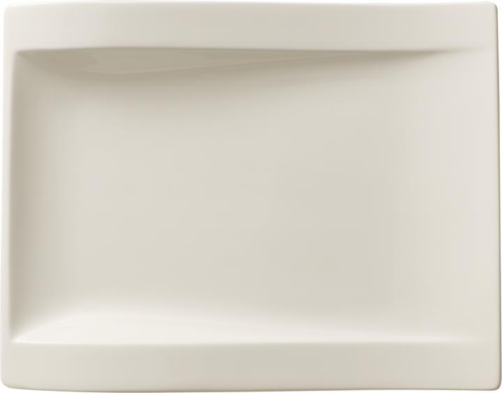 Assiette à déjeuner rectangulaire NewWave (1 x, 26 cm)