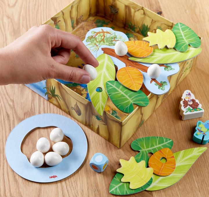 Actual product image Haba Oh dear, Mrs Geier! (German, French, Italian, English)