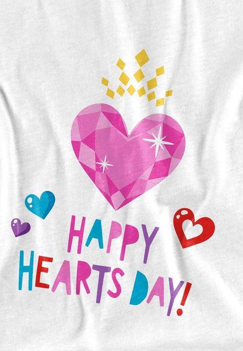 Immagine prodotto Disney Princess Happy Hearts Day Maglietta San Valentino Bambini (104)