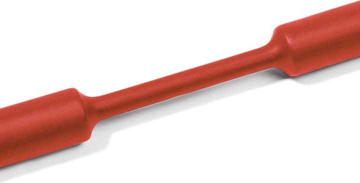 Actual product image HellermannTyton Heat shrink tubing redRoll